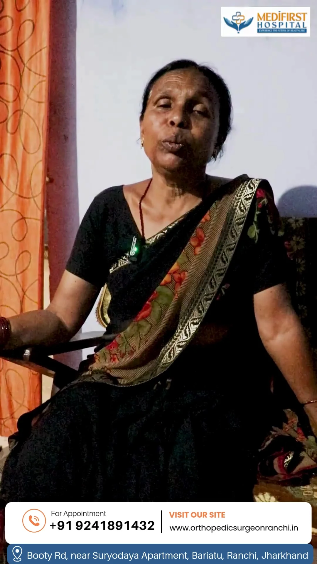 Meena Devi — Knee Replacement patient